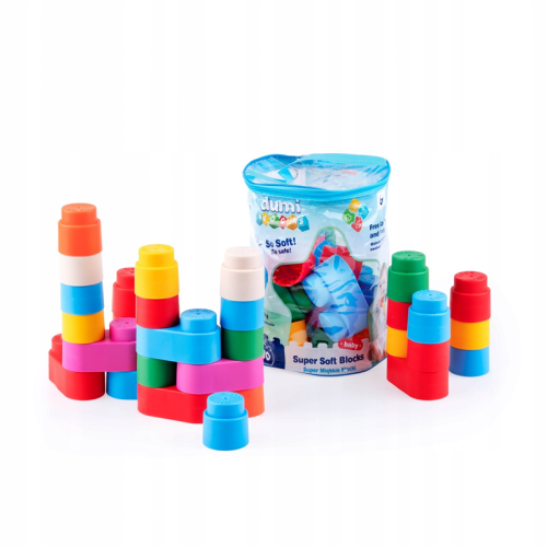Super Miękkie klocki 30szt - Dumel