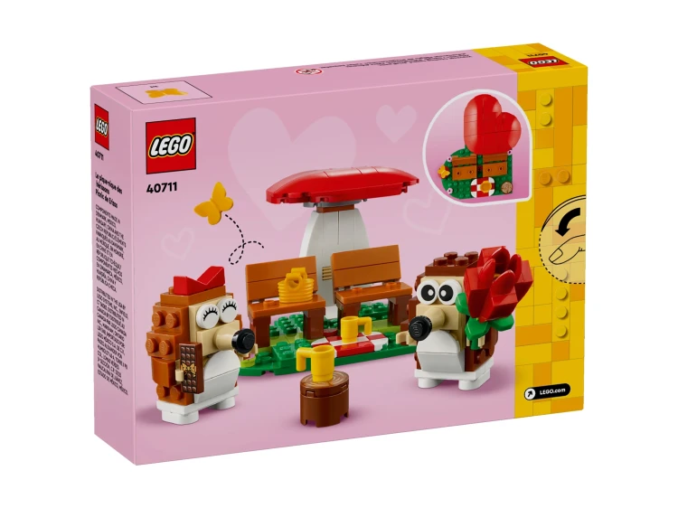 LEGO ICONIC 40711 Piknik pary jeżyków