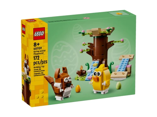 LEGO ICONIC 40709 Wiosenny plac zabaw dla zwierząt