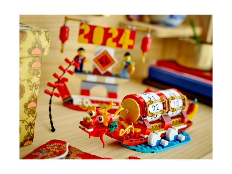 LEGO ICONIC 40678 Kalendarz festiwalowy