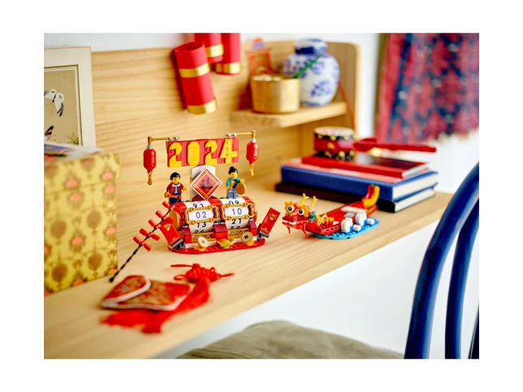 LEGO ICONIC 40678 Kalendarz festiwalowy