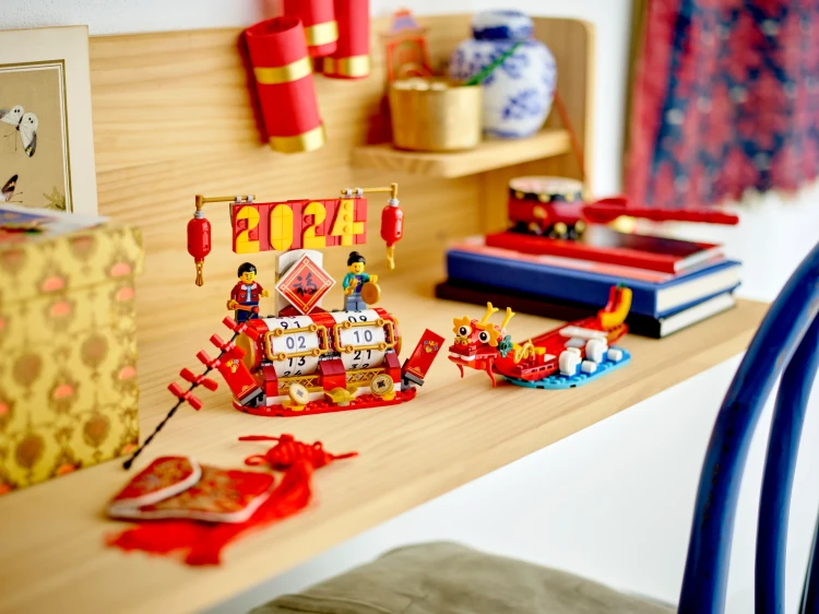 LEGO ICONIC 40678 Kalendarz festiwalowy