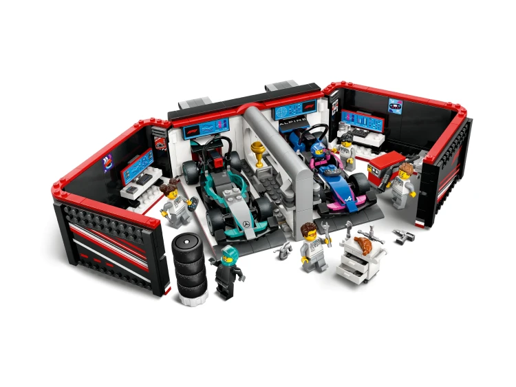 LEGO CITY 60444 Garaż i bolidy Mercedes-AMG i Alp