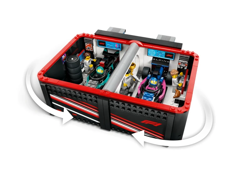 LEGO CITY 60444 Garaż i bolidy Mercedes-AMG i Alp