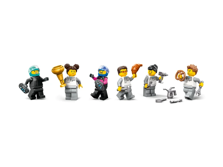 LEGO CITY 60444 Garaż i bolidy Mercedes-AMG i Alp