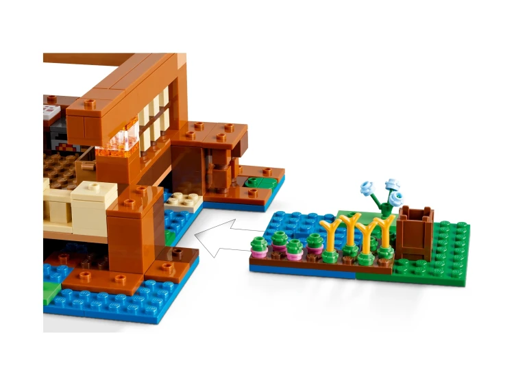 LEGO Minecraft 21256 Żabi domek