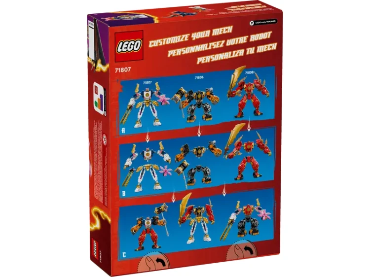 LEGO Ninjago 71807 Mech Żywiołu Technologii Sory