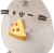 Pusheen z pizzą duży