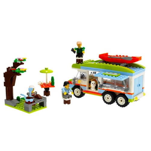 Klocki konstrukcyjne 343 elementy: Kamping - alleBLOX