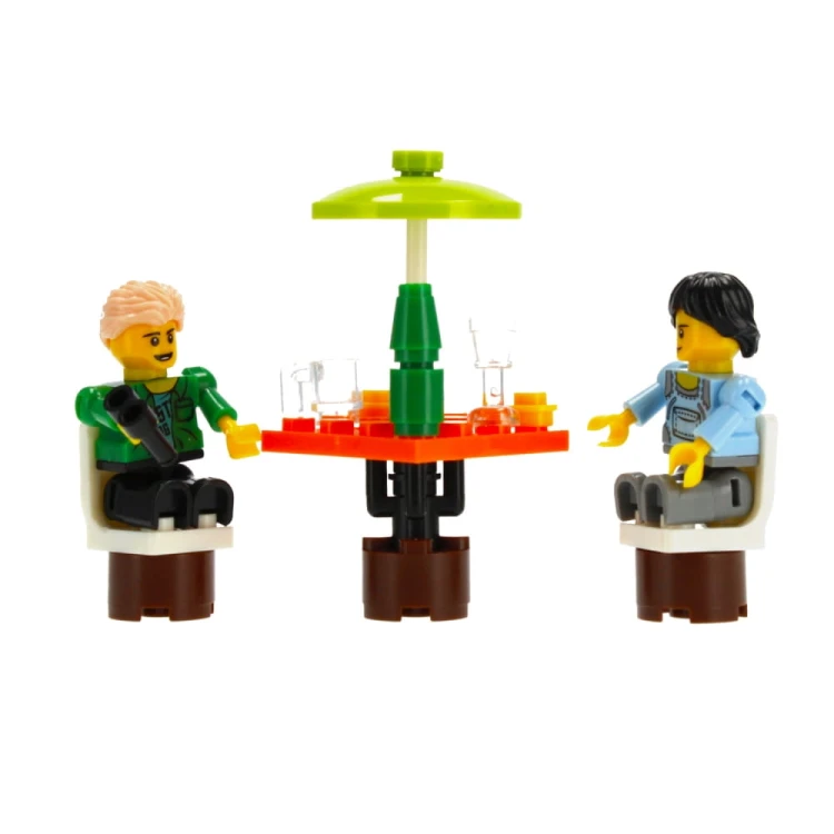 Klocki konstrukcyjne 343 elementy: Kamping - alleBLOX