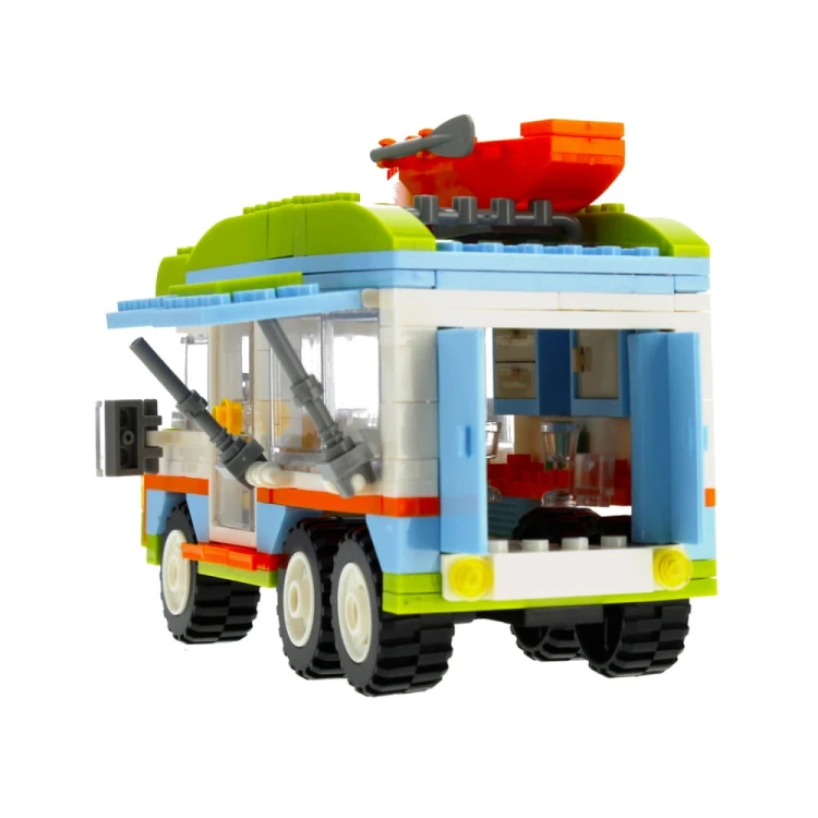 Klocki konstrukcyjne 343 elementy: Kamping - alleBLOX