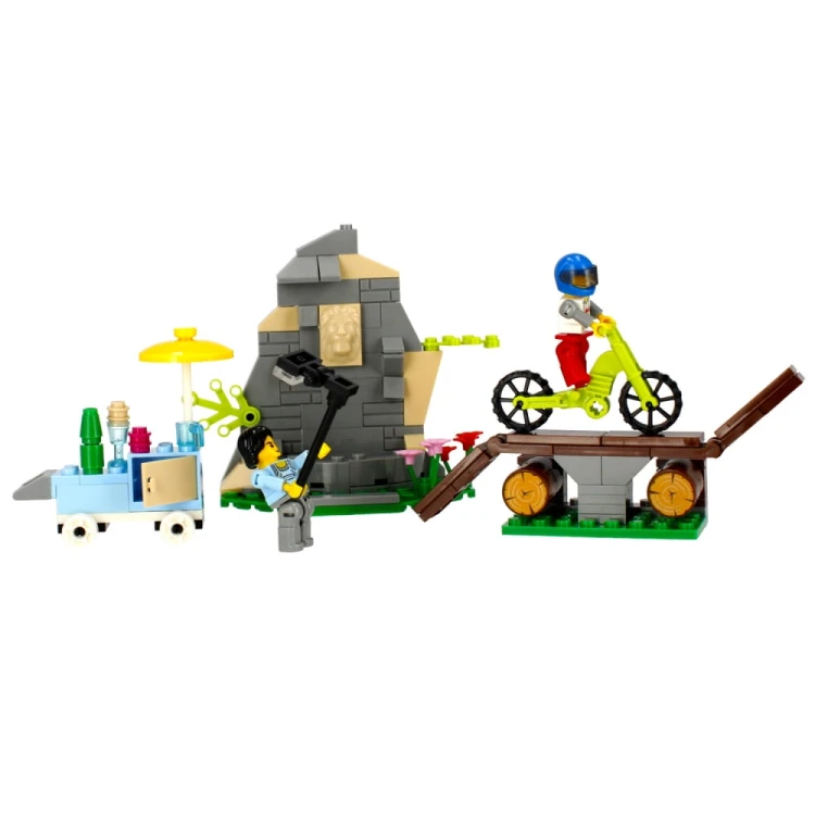 Klocki konstrukcyjne 172 elementy: Kamping - alleBLOX