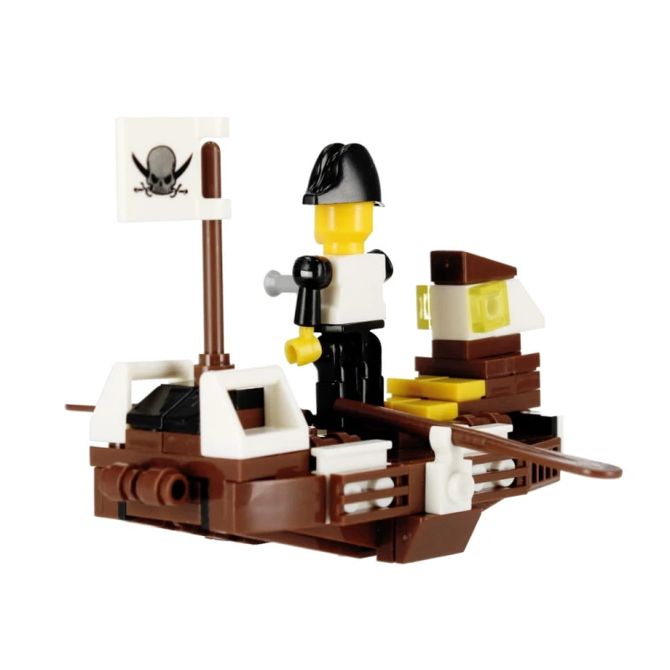 Klocki konstrukcyjne 103 elementy: Pirat - alleBLOX