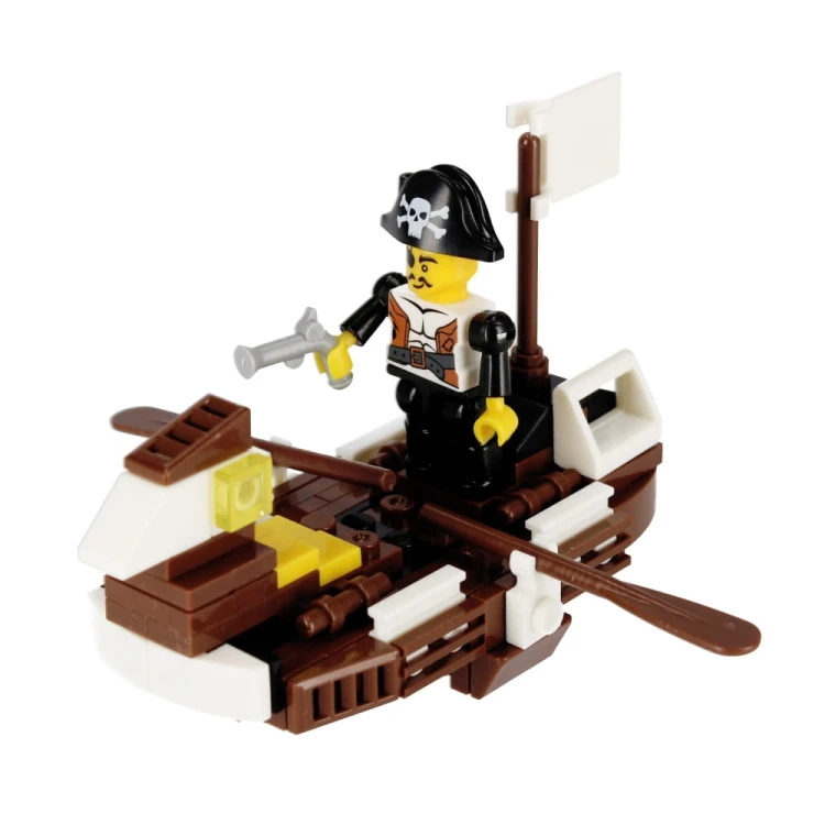 Klocki konstrukcyjne 103 elementy: Pirat - alleBLOX