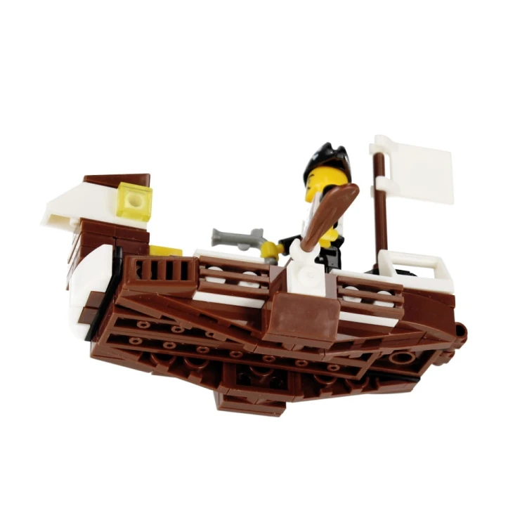 Klocki konstrukcyjne 103 elementy: Pirat - alleBLOX