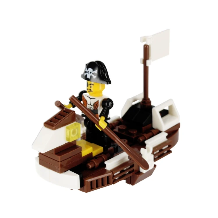 Klocki konstrukcyjne 103 elementy: Pirat - alleBLOX