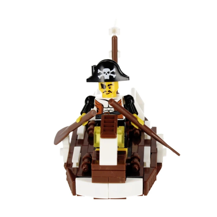 Klocki konstrukcyjne 103 elementy: Pirat - alleBLOX