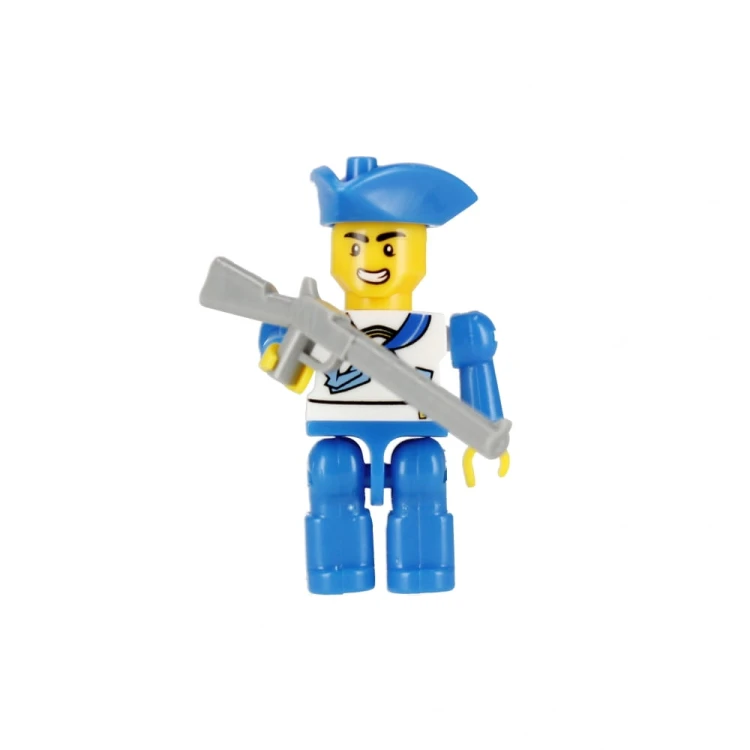 Klocki konstrukcyjne 102 elementy: Pirat - alleBLOX