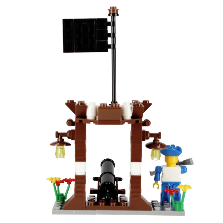 Klocki konstrukcyjne 102 elementy: Pirat - alleBLOX