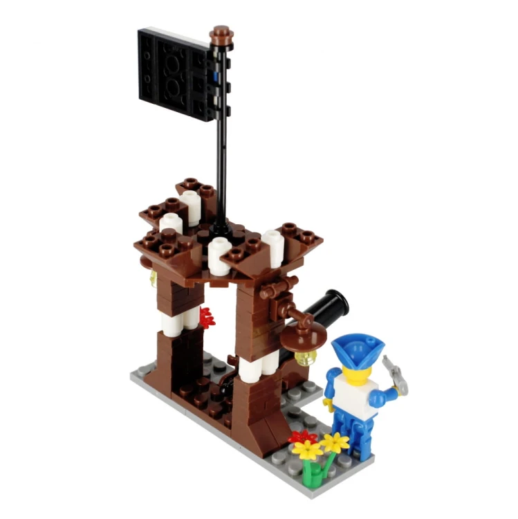 Klocki konstrukcyjne 102 elementy: Pirat - alleBLOX