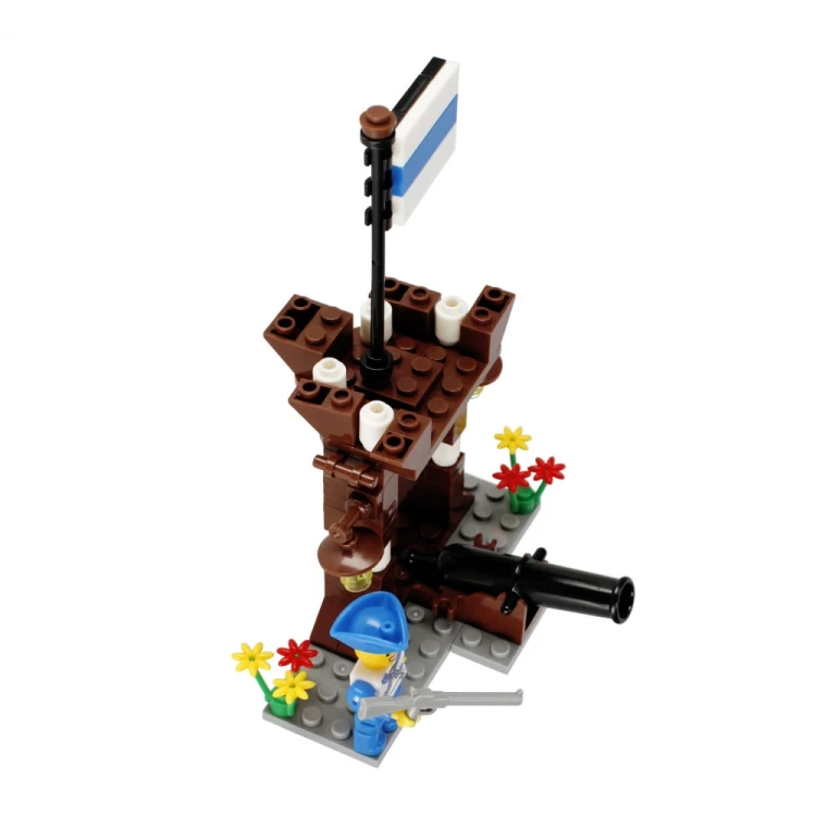 Klocki konstrukcyjne 102 elementy: Pirat - alleBLOX