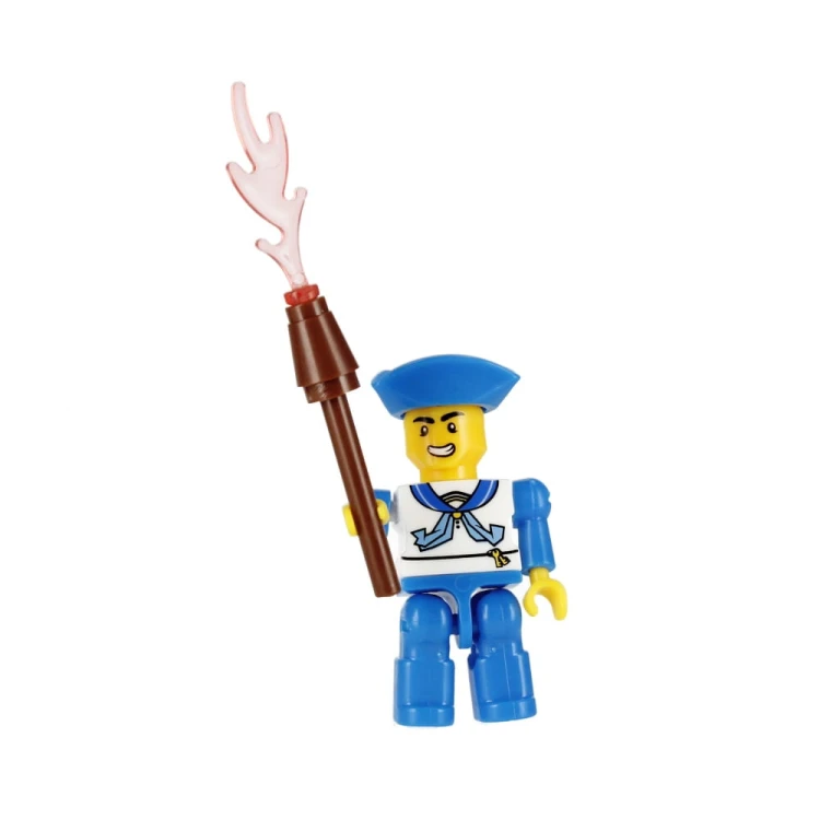 Klocki konstrukcyjne 58 elementów: Pirat - alleBLOX
