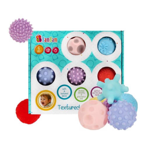 Zestaw Kul Sensorycznych 8 szt. - BAM BAM