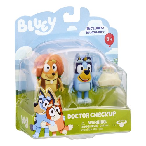 Figurki Bluey: Wizyta u lekarza 2szt. - TM Toys