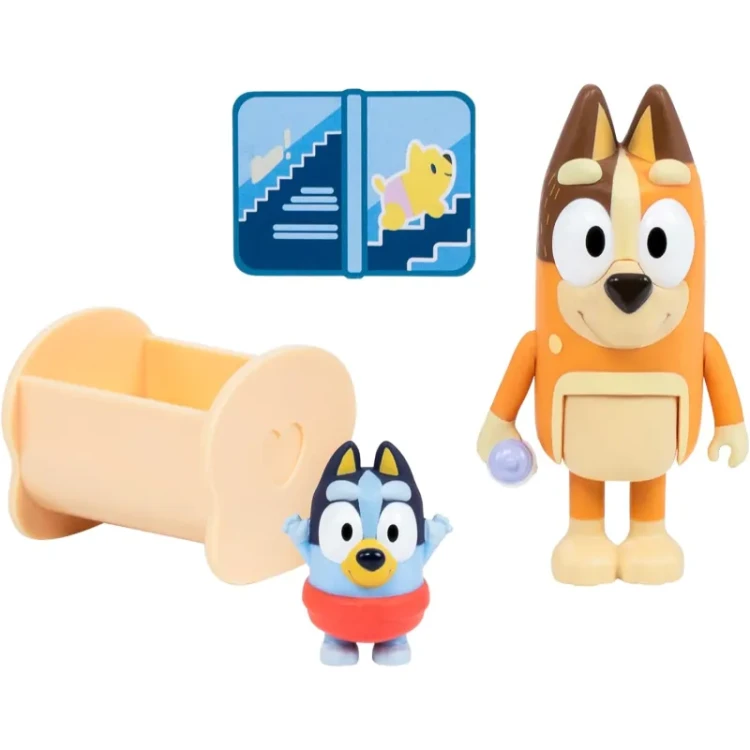 Figurki Bluey: Chilli i Baby Bluey - TM Toys