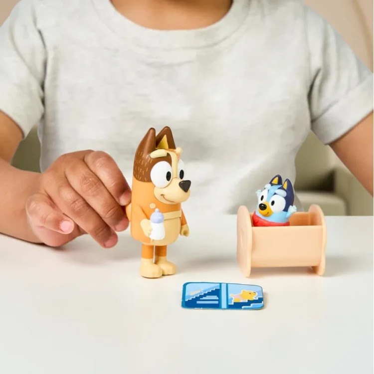 Figurki Bluey: Chilli i Baby Bluey - TM Toys