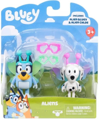 Figurki Bluey: Kosmici Bluey i Chloe - TM Toys