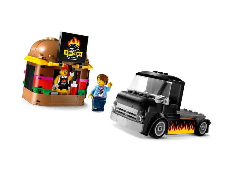 LEGO CITY 60404 Ciężarówka z burgerami