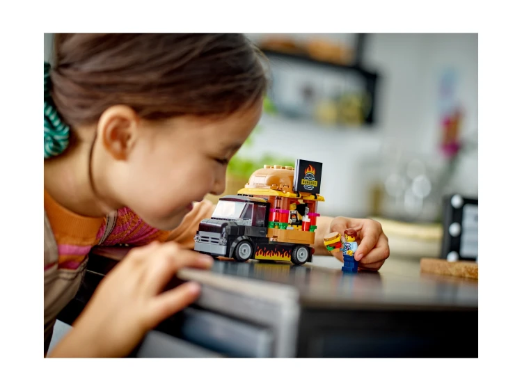 LEGO CITY 60404 Ciężarówka z burgerami