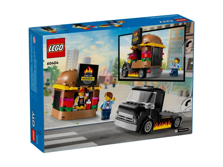 LEGO CITY 60404 Ciężarówka z burgerami