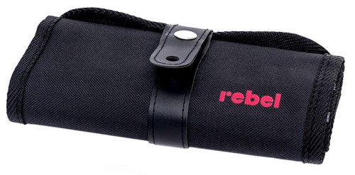 Rebel - piórnik na pędzle - zwijany