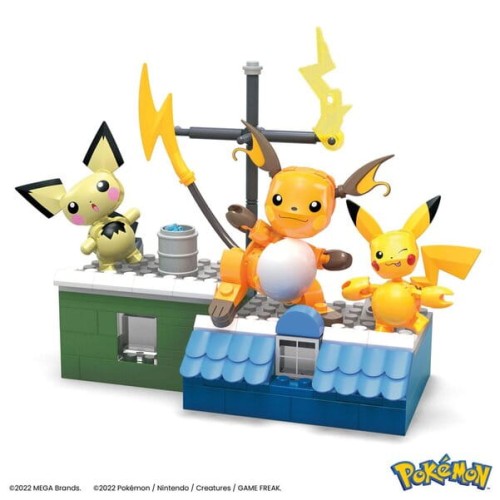 Mega Pokemon - Pikachu ewolucja od Pichu do Raichu