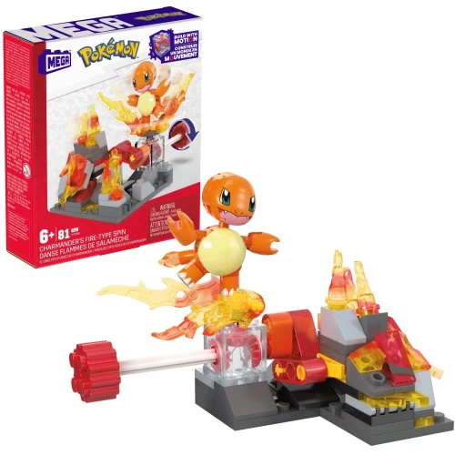 Mega Pokemon - Konstruktor przygód Charmander
