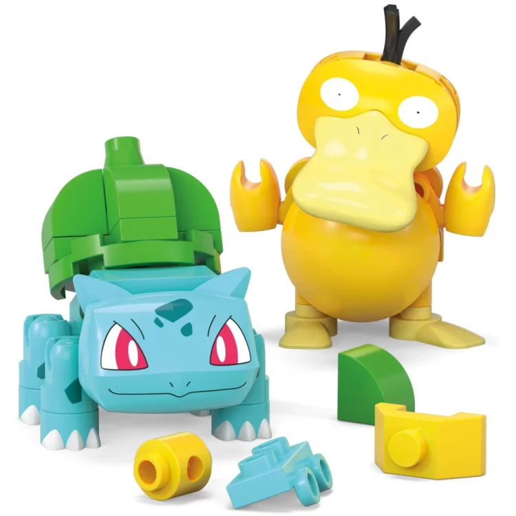 Mega Pokemon - Pokeball Bulbasaur i Psyduck