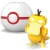 Mega Pokemon - Pokeball Bulbasaur i Psyduck