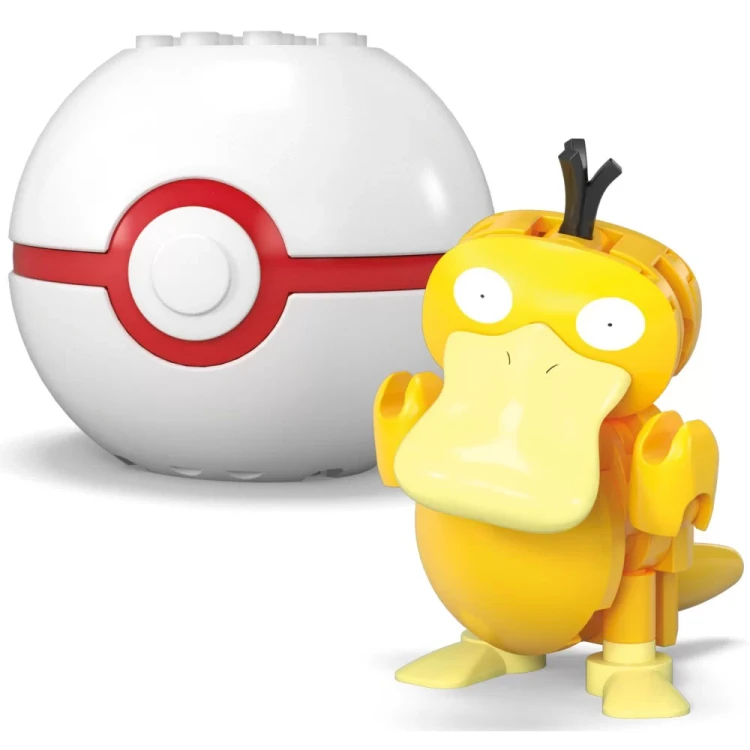 Mega Pokemon - Pokeball Bulbasaur i Psyduck