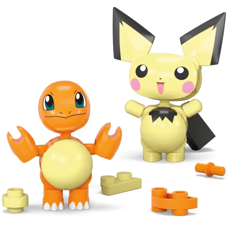 Mega Pokemon - Pokeball Charmander i Pichu