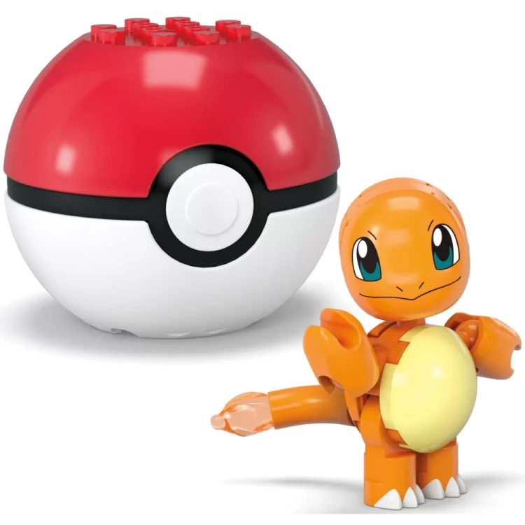 Mega Pokemon - Pokeball Charmander i Pichu