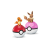 Mega Pokemon - Charmander i Evee Poke Balle