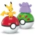 Mega Pokemon - Pokeball Ditto i Pikachu