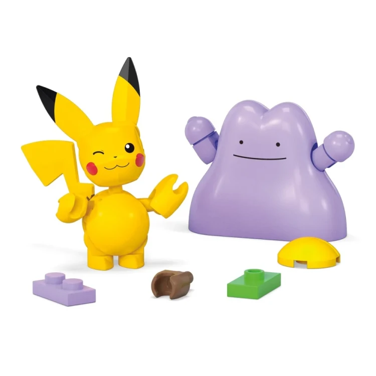 Mega Pokemon - Pokeball Ditto i Pikachu