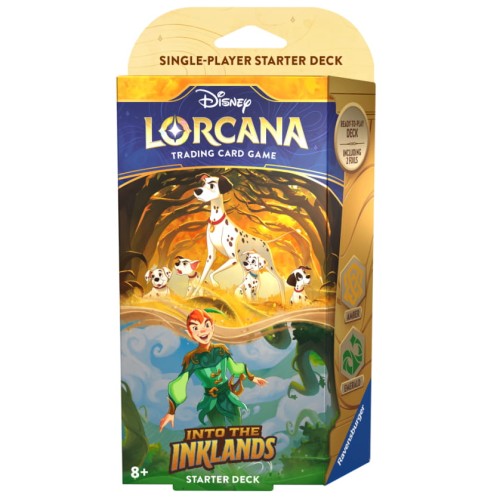 Disney Lorcana: Into the Inklands - Amber and Emerald Starter Deck