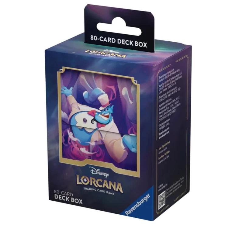 Pudełko na karty Disney Lorcana - Deck Box Aladdin Genie