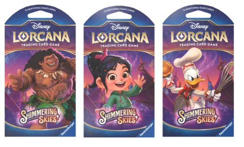Disney Lorcana Shimmering Skies - Sleeved Booster