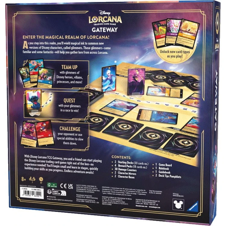 Disney Lorcana Gateway: zestaw dla nowych graczy
