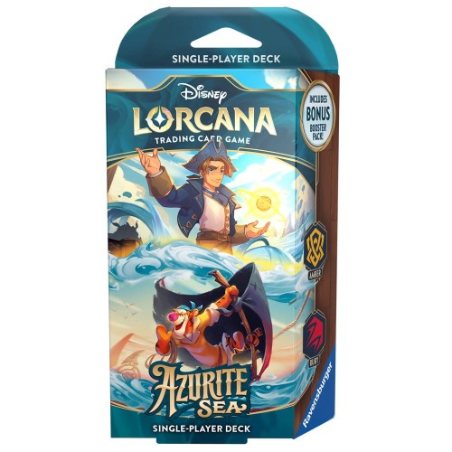Disney Lorcana Azurite Sea - Jim Hawkins and Tigger Starter Deck